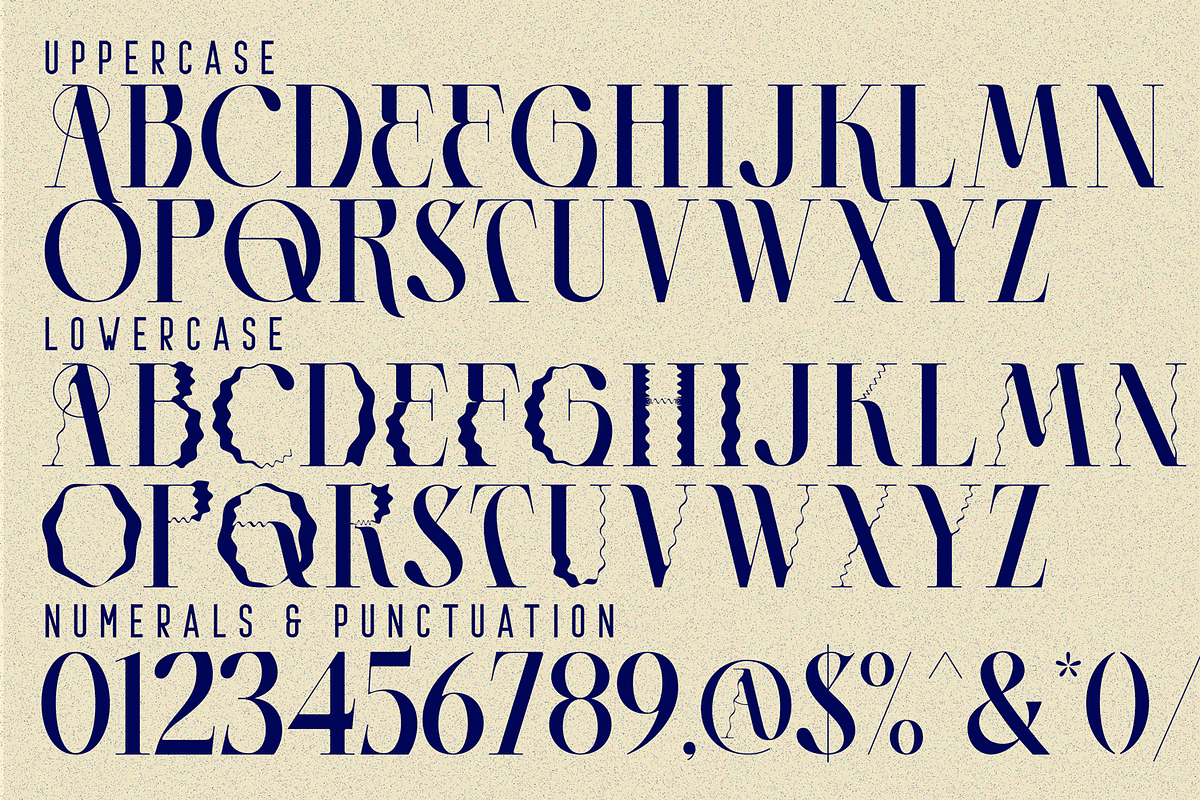 Ancestral Heritage - Distorted Font, a Serif Font by 177Studio (Photo 7 of 8)