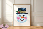 Hand-Painted Snowman Png, an Illustration by Daily.Designs (Thumbnail 5 of 5)