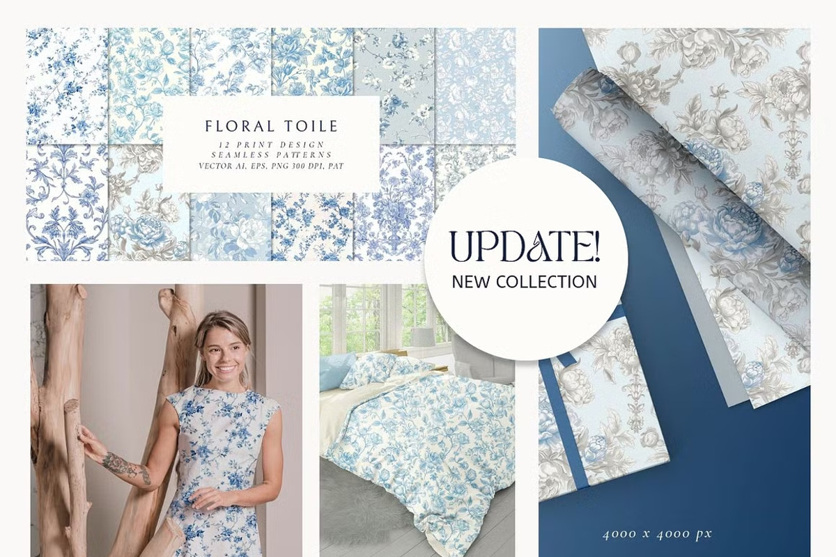 700+ Seamless Patterns Bundle, a Pattern Graphic by Olya Creative (Photo 15 of 56)