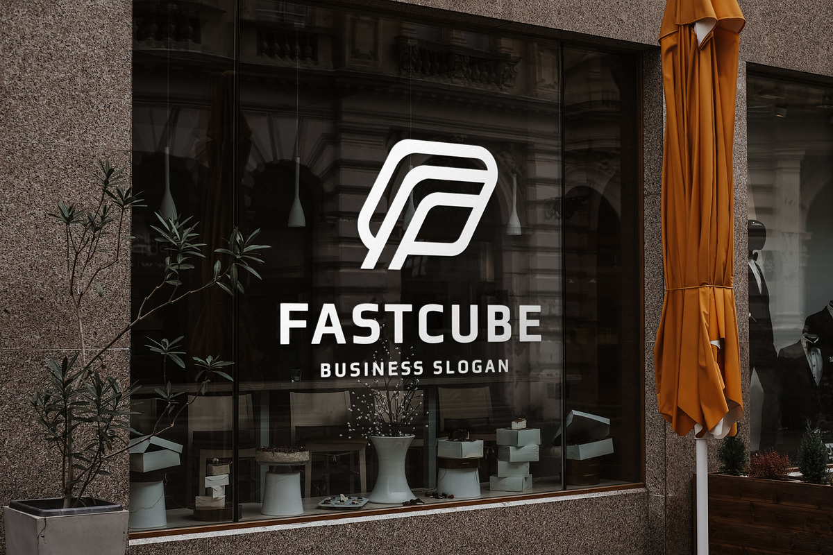 Fast Cube Letter F Logo, a Branding & Logo Template by Design_Planet (Photo 5 of 5)