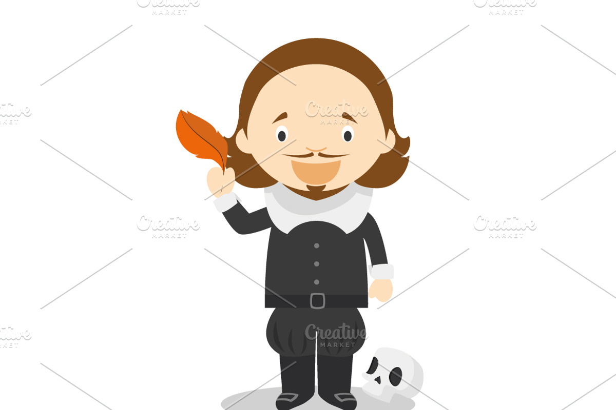 26 Great Writers of History, an Education Illustration by asantosg (Photo 2 of 10)