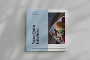 Square Cookbook/Recipe Book, a Brochure Template by Occy Design (Thumbnail 1 of 6)