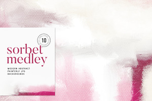 Sorbet Medley Abstract Backgrounds