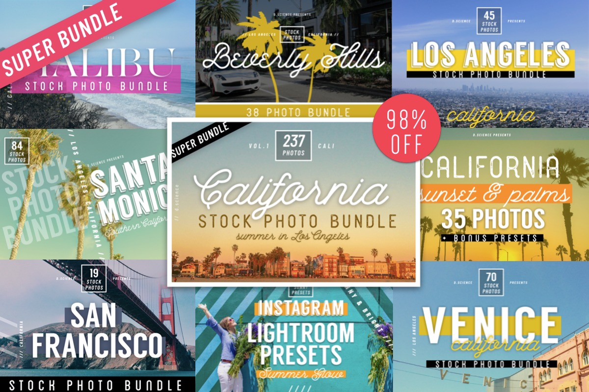 200+ California Stock Photo Bundle, a Business Photo by Template Monkey @dscience (Photo 1 of 38)