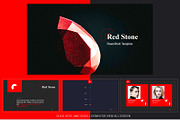 Red stone PowerPoint Template, a Presentation Template by ORCOLOR (Thumbnail 1 of 6)