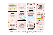 CANVA Social Media Templates, a Social Media Template by Bluchic (Thumbnail 2 of 6)