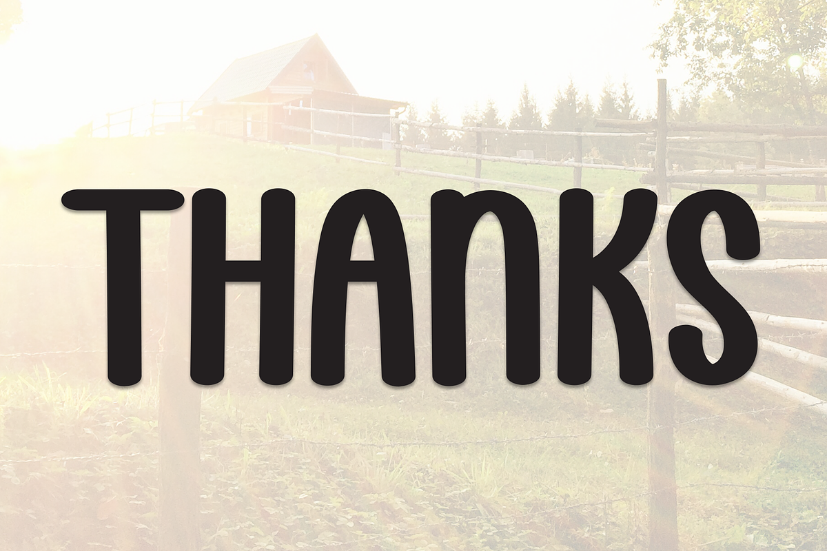 Sunshine Farmhouse | Script Font, a Script Font by Scratchones (Photo 8 of 8)