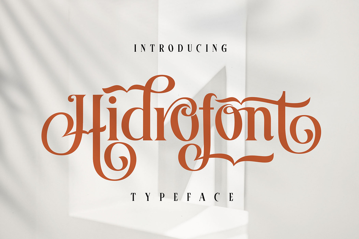 Hidrofont, a Blackletter Font by alit design (Photo 17 of 17)