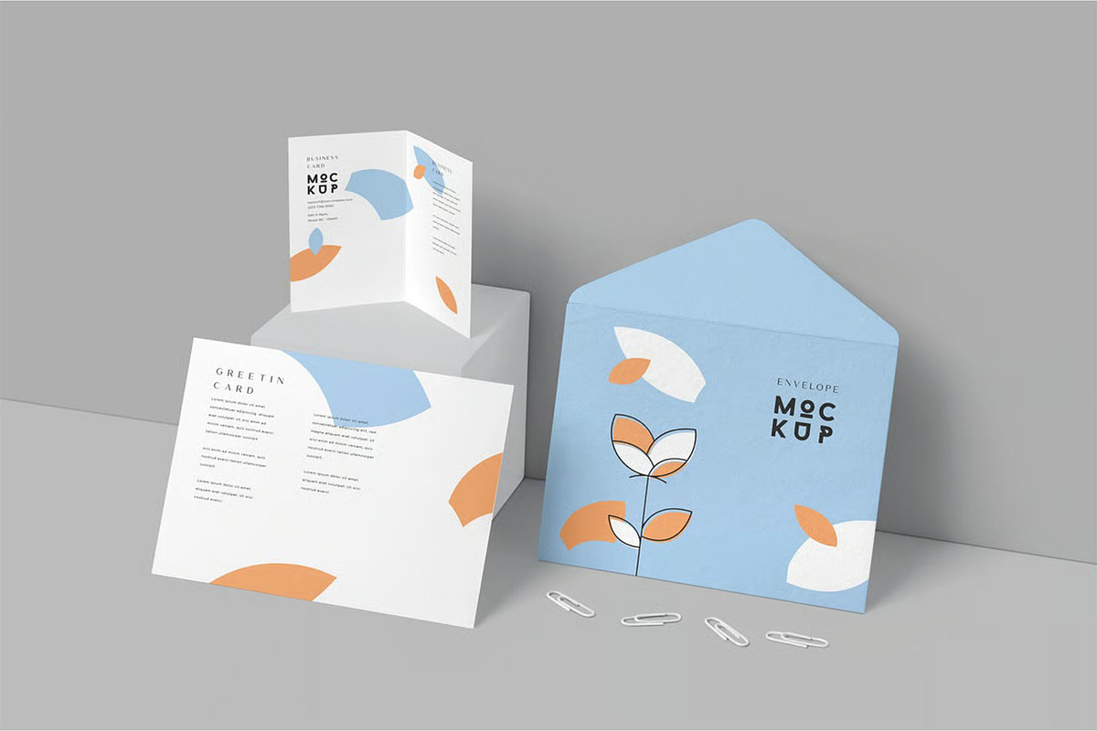 Stationery Mockup, an Advertising Mockup by megostudi0 (Photo 6 of 6)