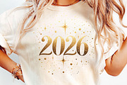 Watercolor New Year Clipart, an Illustration by DreamCafeArt (Thumbnail 8 of 8)