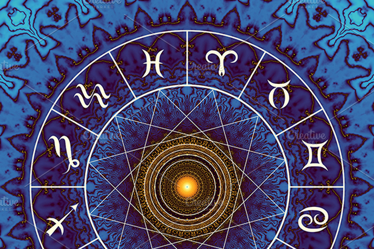 30 mystic zodiac signs circles, an Object Graphic by tkdesign (Photo 2 of 31)