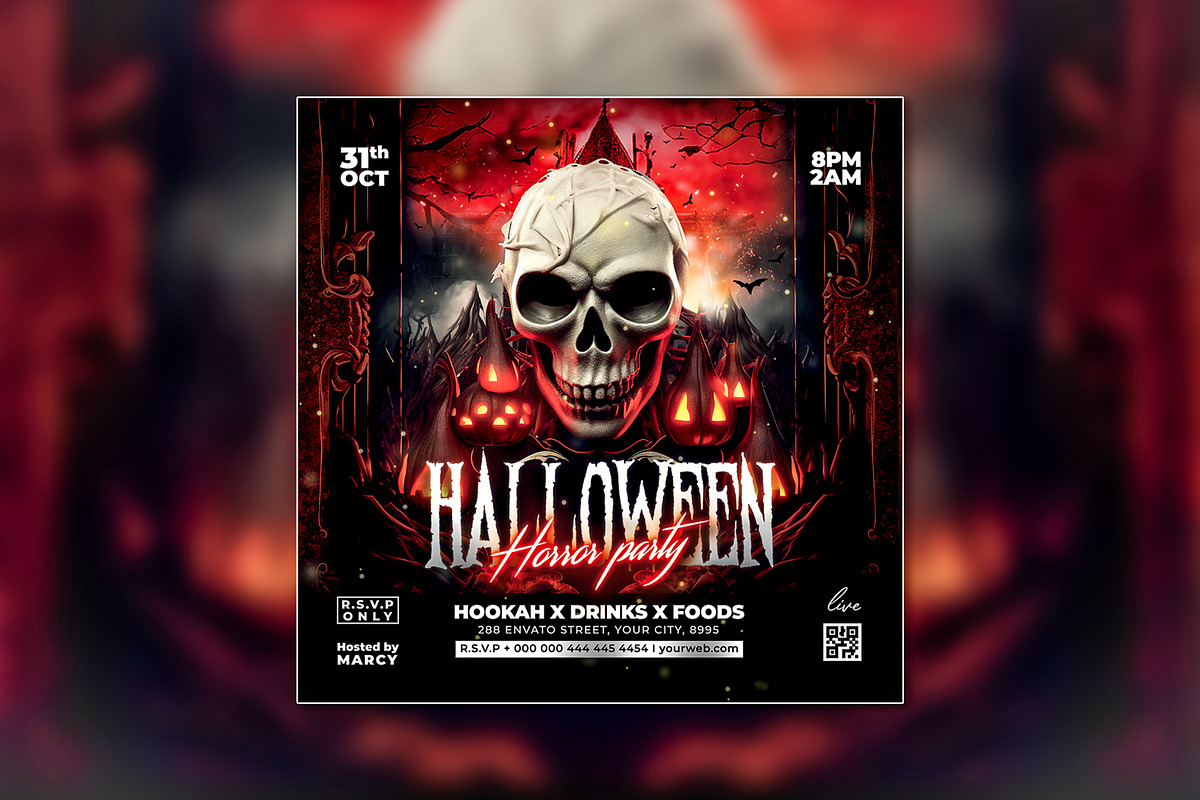 Halloween Party Flyer