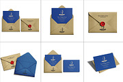 Envelope Mockup with Insert Card, an Advertising Mockup by pixelmock (Thumbnail 4 of 22)