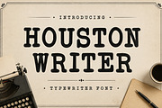 Houston Writer, a Serif Font by Fourteen Letter (Thumbnail 1 of 6)