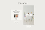 CANVA PS Instagram Templates Posts, a Social Media Template by Love Radiation Studio (Thumbnail 9 of 16)