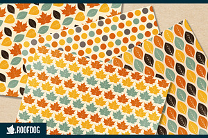 Fall Foliage Digital Paper