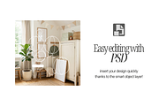 Set Of 3 Frame Mockups Nursery Room, a Mockup by First Impression Mockups (Thumbnail 4 of 4)