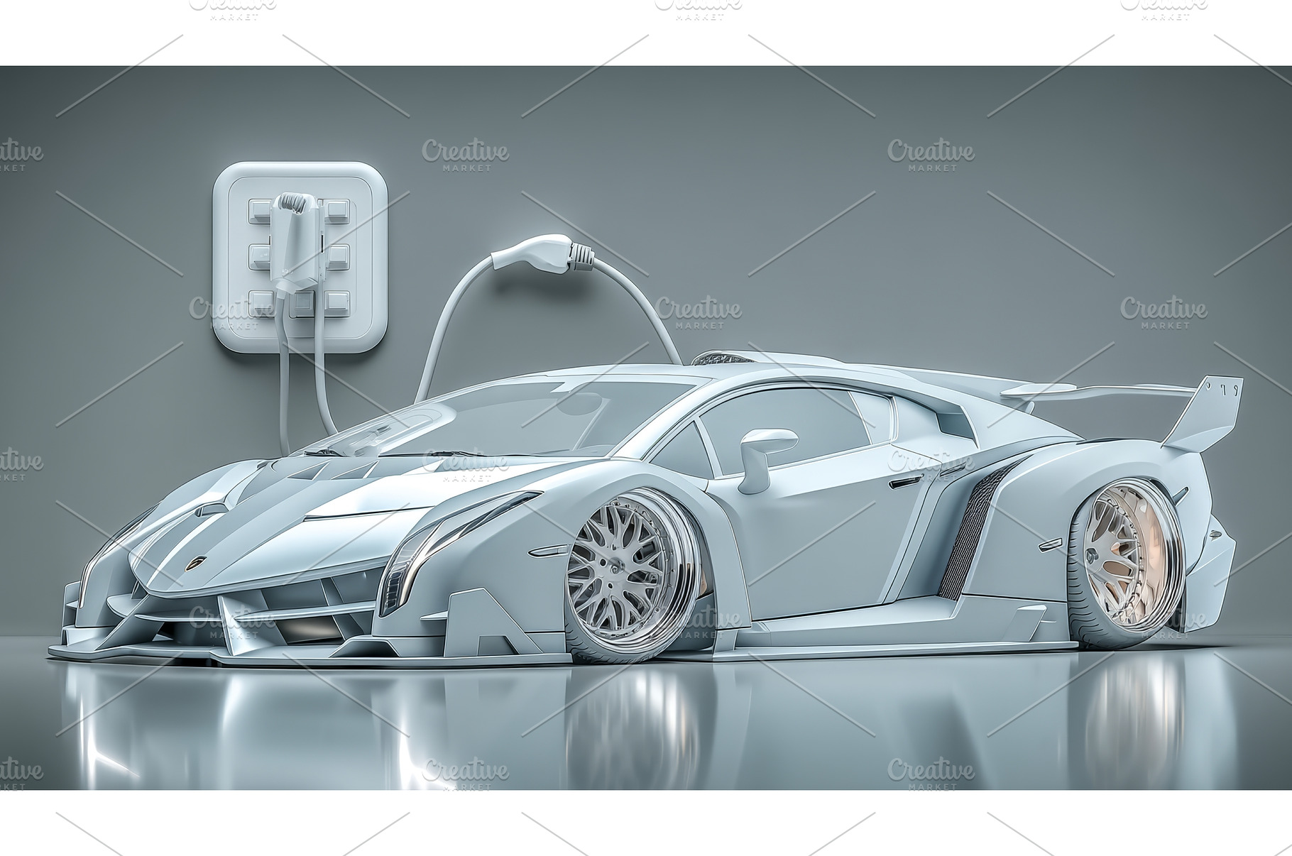 A stock image, rendered in 3D with, a Transportation Photo by ZinetroN