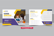 School admission postcard bundle, a Stationery Template by Pavel_design (Thumbnail 9 of 11)