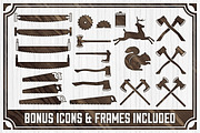 The Lumber Mill - Photoshop Wood Kit preview 3