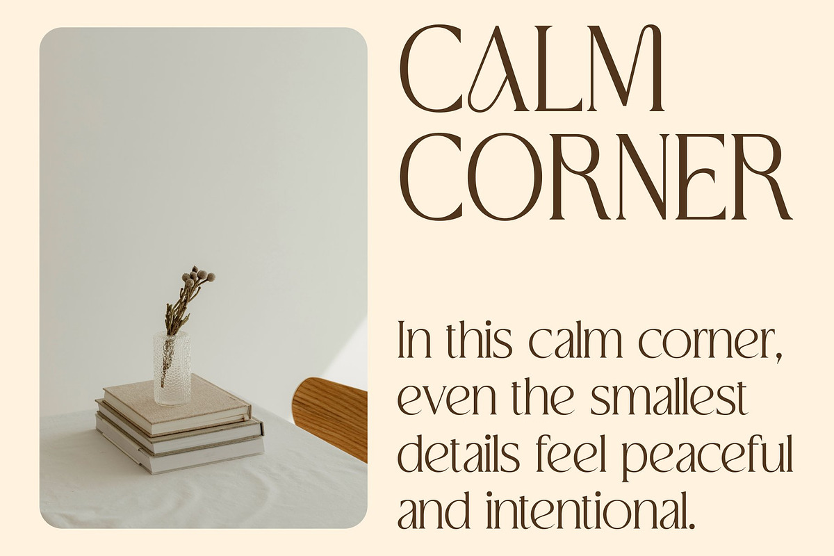 CS Brela – Elegant Serif Font, a Serif Font by Craft Supply Co. (Photo 7 of 8)