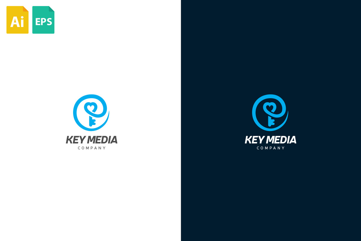 Key Media Logo, a Branding & Logo Template by Schneider Design Store (Photo 2 of 2)