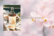 Delicates - Floral Backgrounds, a Background Graphic by Art Sproot (Thumbnail 4 of 10)