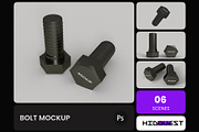 Bolt Mockup, a Product Mockup by hiddemaru (Thumbnail 1 of 4)