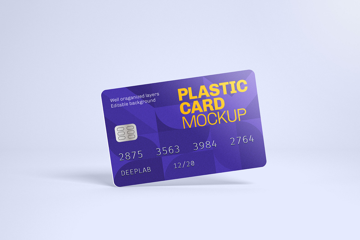 Plastic Card Mockup | Credit Card, a Print Template by Deeplab (Photo 6 of 26)