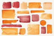 Watercolor red collection, a Texture Graphic by NadyaKo (Thumbnail 2 of 4)