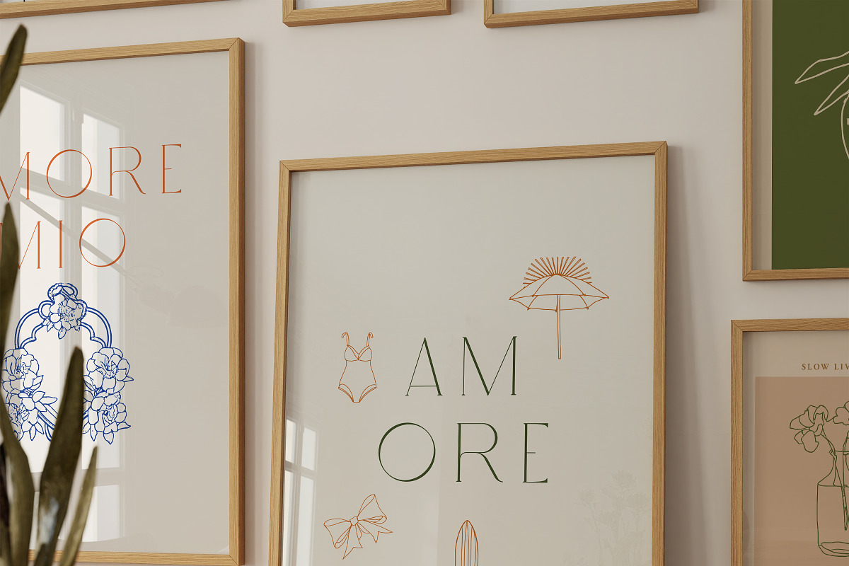 Dolce Vita Amalfi Summer Icons, an Object Illustration by Laras Wonderland (Photo 3 of 8)