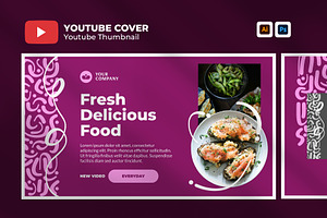 Food Menu Promotion Thumbnail, a Social Media Template by hekenostudio