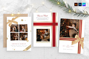 Christmas Photo Card Template, a Stationery Template by BrandPacks (Thumbnail 1 of 4)