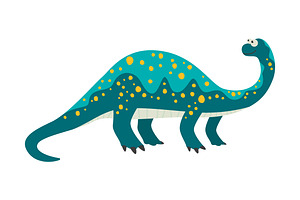 Dinosaurs. Vector Set.