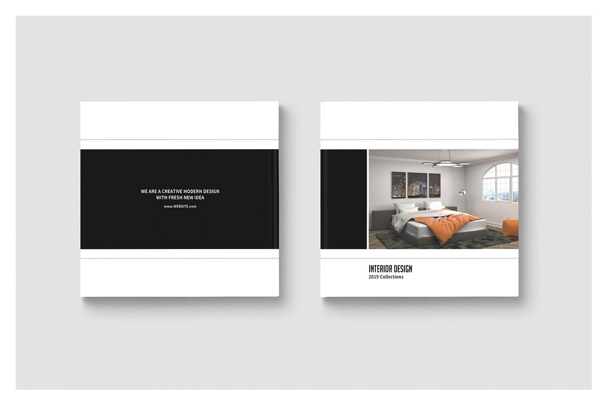 PSD - Square Interior Brochure, a Brochure Template by adekfotografia (Photo 2 of 13)