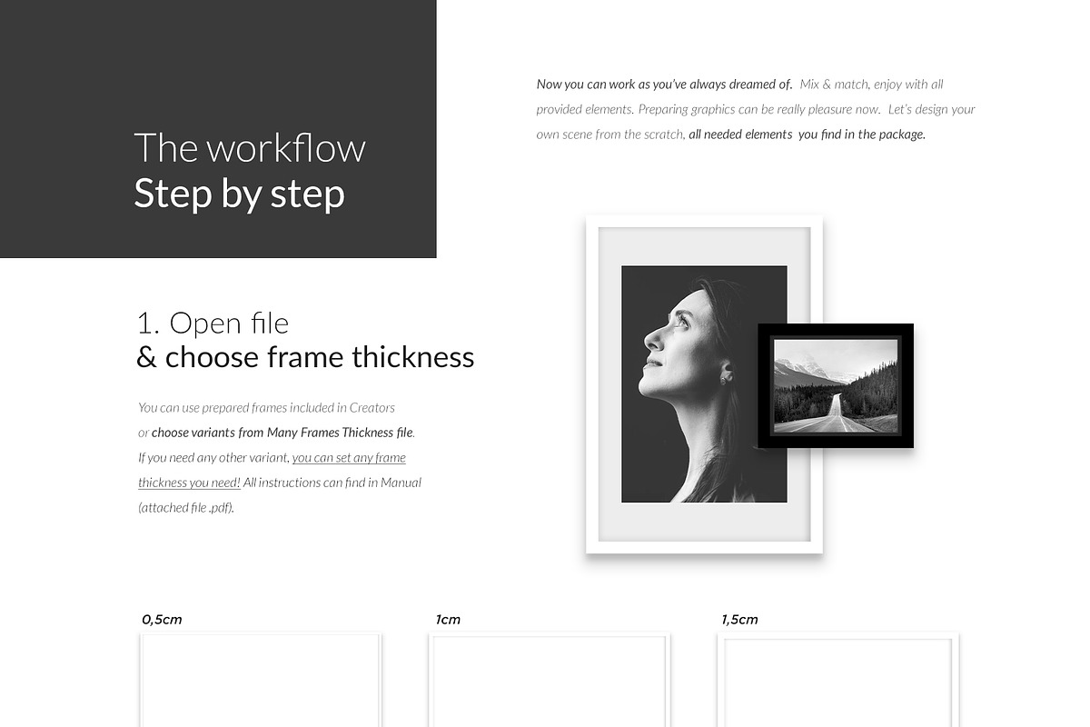 Automatic Frame with Shelves Creator, a Household Mockup by Apparel_Mockups (Photo 4 of 6)
