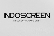 INDOSCREEN, a Sans Serif Font by Zulkhairi Lettering (Thumbnail 1 of 11)