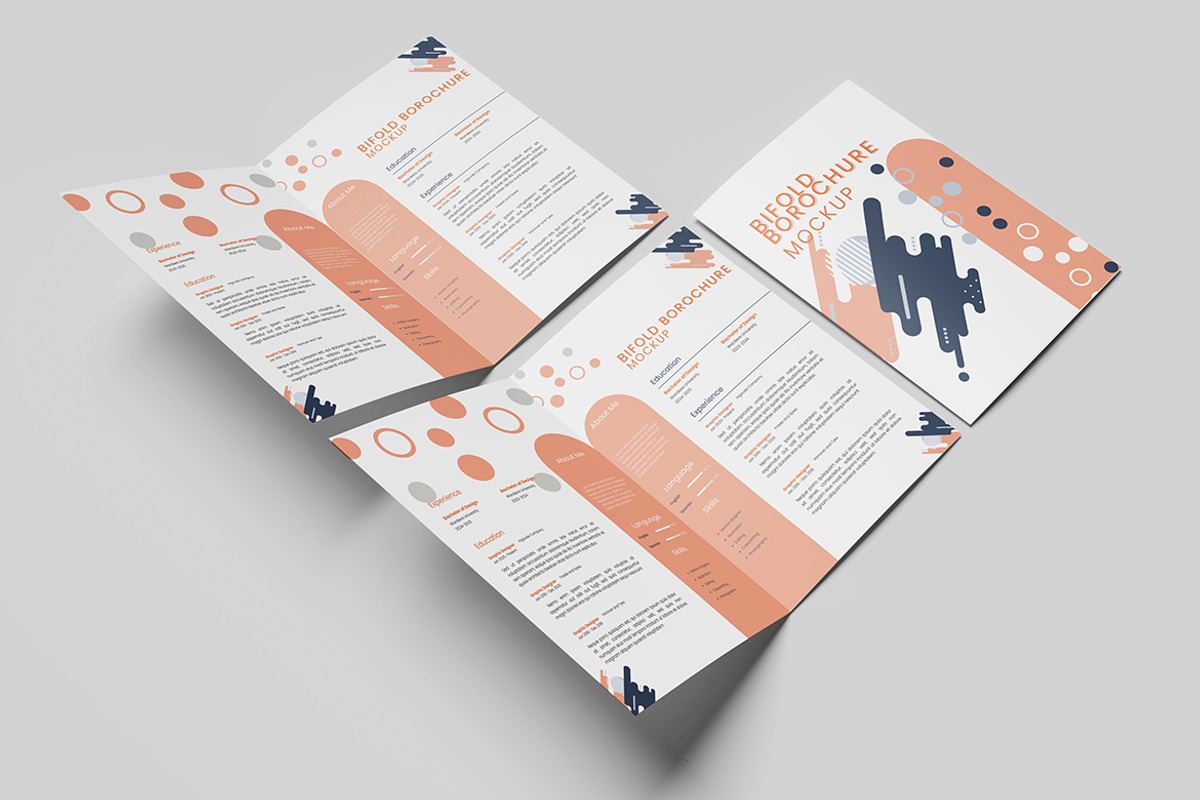 Bifold Brochure Mockup, a Mockup by seulangagraphic (Photo 2 of 5)