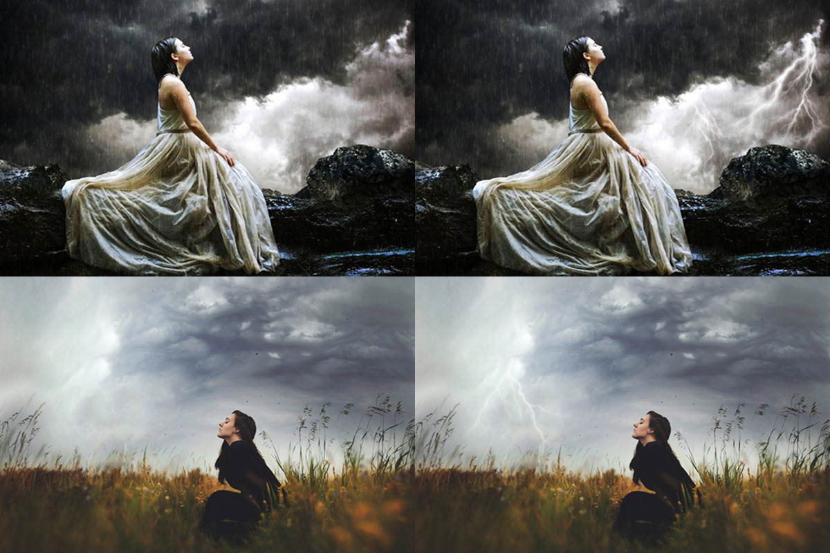 Lightning Overlay, an Object Graphic by VligCreativeStudio (Photo 3 of 4)