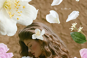 Petals Botanical Overlay Kit & Paper, an Object Graphic by Allure Art (Thumbnail 2 of 22)