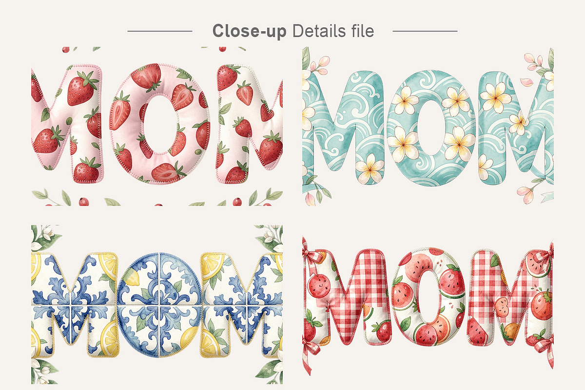 Summer Mom Sublimation PNG, an Illustration by Artnoy (Photo 4 of 8)