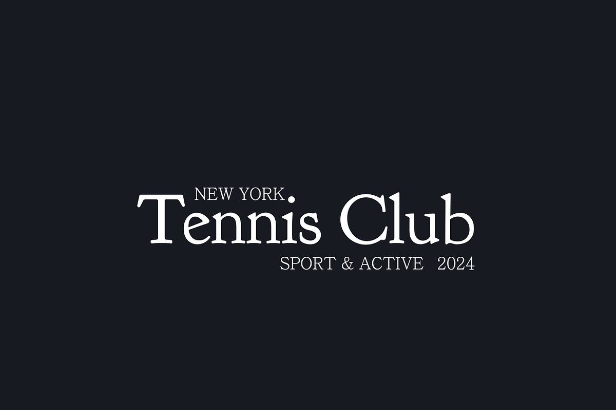 Tennis Club Sport Logo, a Branding & Logo Template by RedRiver Studio (Photo 7 of 12)