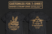 Race Badge & Stamp Logo & 5 Mockup, a Branding & Logo Template by The Craftsman (Thumbnail 7 of 16)