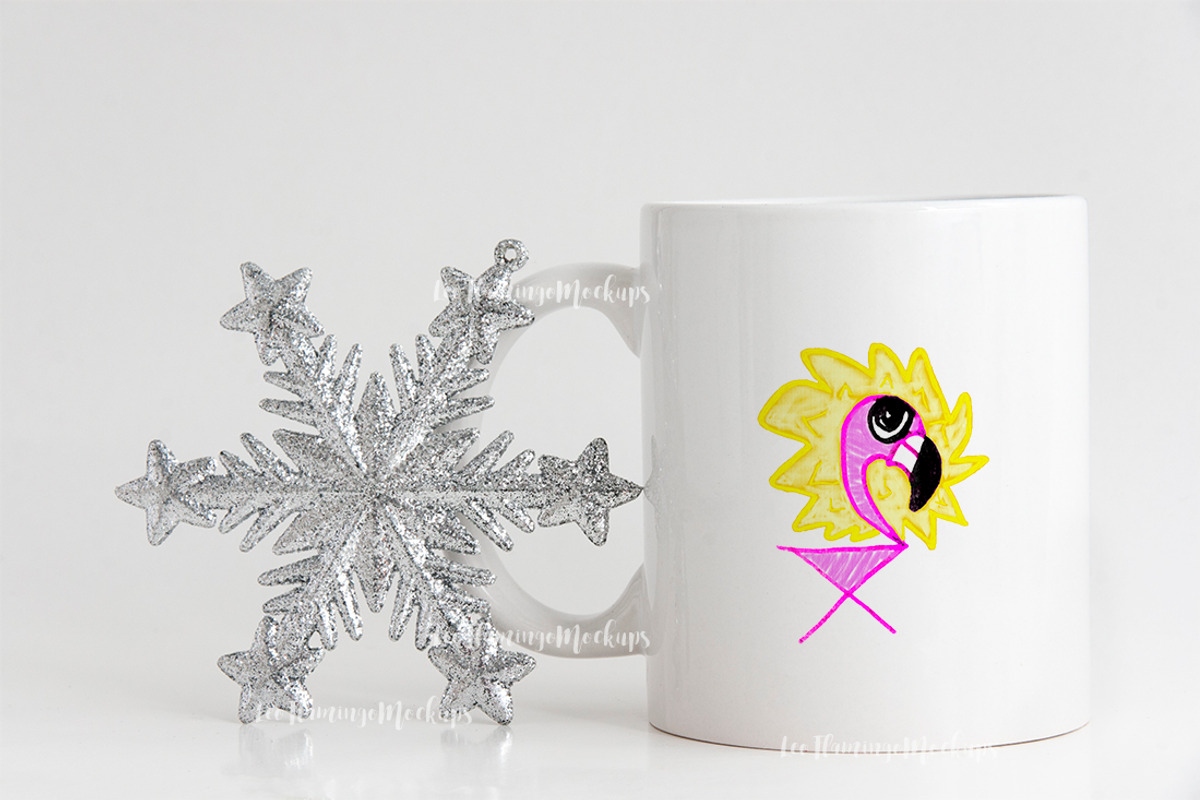 Winter coffee mug mockup minimal psd, a Cups & Container Mockup by Leo Flo Mockups (Photo 5 of 6)