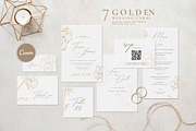 Golden (Wedding Suite), an Invitation Template by EvitePapery (Thumbnail 1 of 8)
