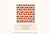 Pumpkin Bat Seamless Pattern, a Pattern Graphic by tchastudio (Thumbnail 2 of 7)