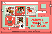 Valents Post & Story Template, a Social Media Template by Creatchees.std (Thumbnail 1 of 5)