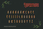 Luvertown, a Serif Font by ilhamtaro (Thumbnail 10 of 11)