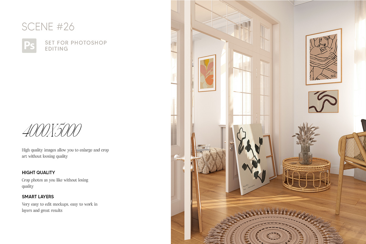 GALLERY ARTISTRY 120 Frames Mockups, a Household Mockup by Muse Mockups (Photo 10 of 27)