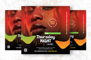 Thursday Party Flyer Design Template, a Flyer Template by Shajib Shikder (Thumbnail 2 of 2)